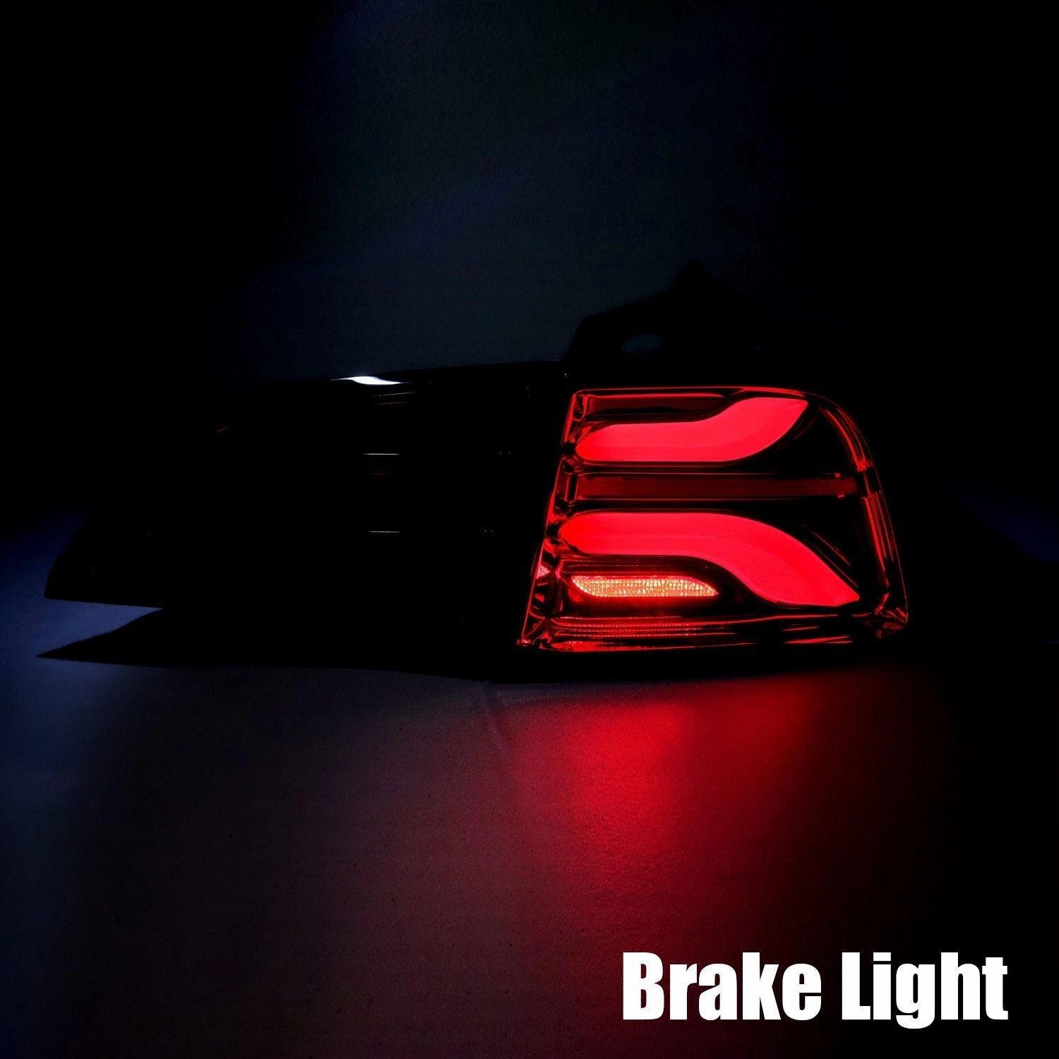 20-24 Tesla Model Y (With Stock Amber Turn Signal) PRO-Series LED Tail Lights Jet Black