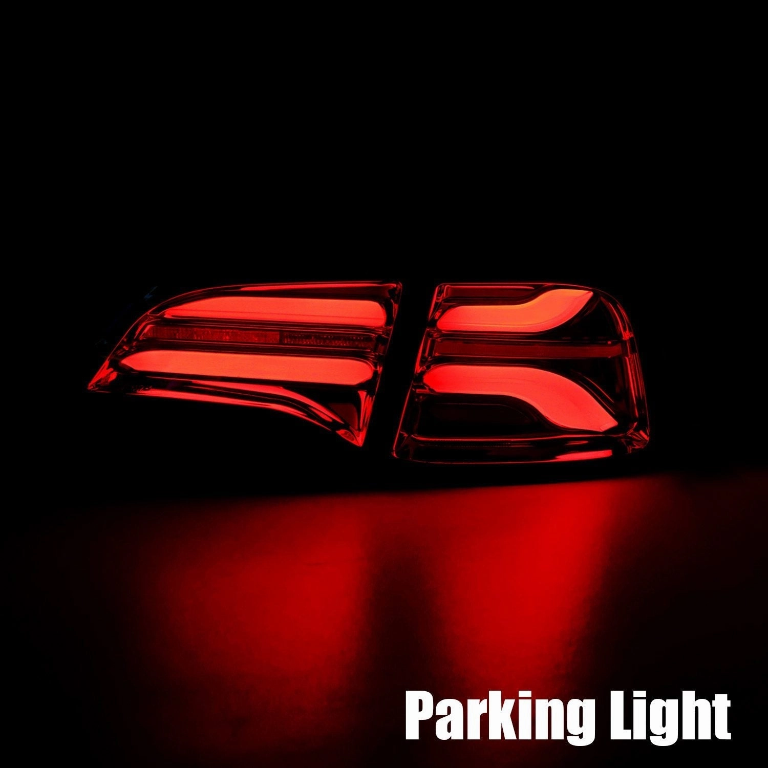 20-24 Tesla Model Y (With Stock Amber Turn Signal) PRO-Series LED Tail Lights Jet Black