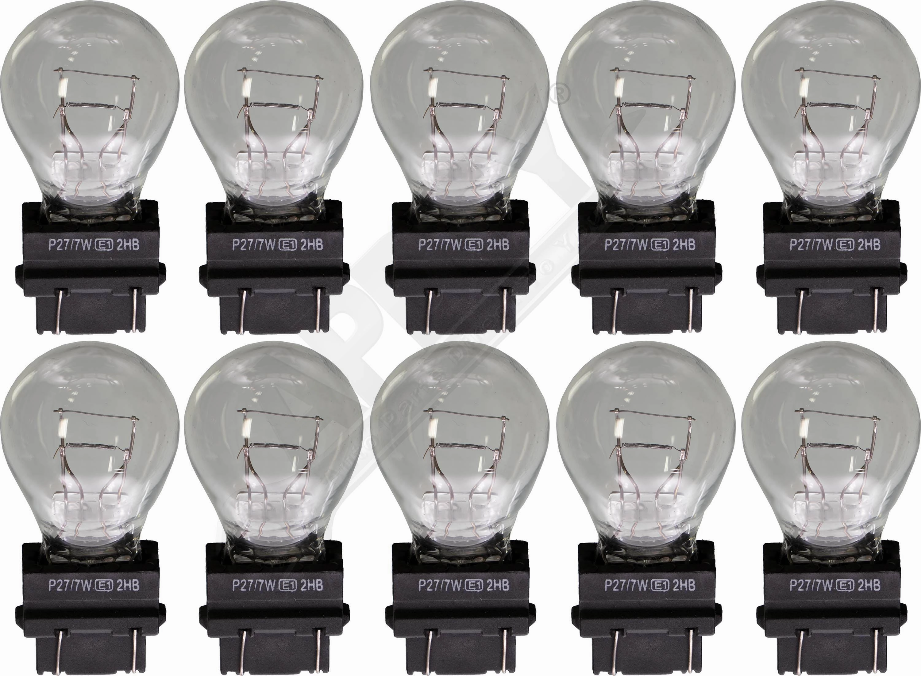 3157 Light Bulb (10 Pack) Brake Light Turn Signal Side Marker Tail Light