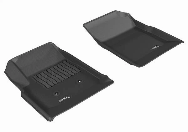 3D MAXpider Floor Mats Chevy Colorado Crew Cab (2015-2022) All-Weather Kagu Series - Front or Second Row