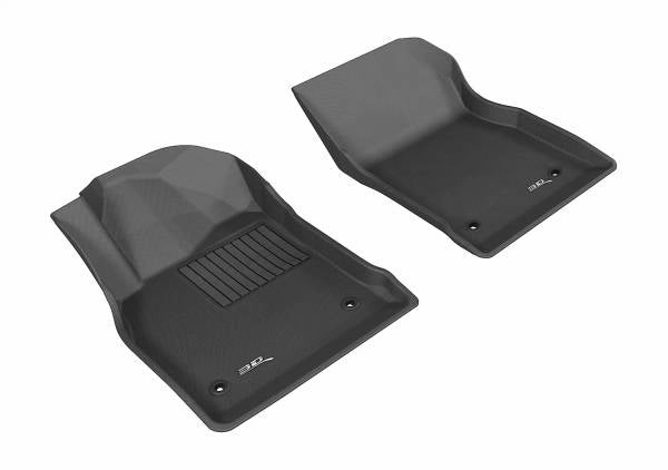 3D MAXpider Floor Mats Chevy Colorado Crew Cab (2015-2022) All-Weather Kagu Series - Front or Second Row