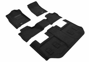 3D MAXpider Floor Mats Chevy Tahoe (2007-2014) All-Weather Elegant Series - Complete Set