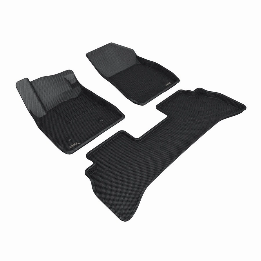 3D MAXpider Floor Mats Chevy Trailblazer FWD / AWD (21-24) All-Weather Kagu Series - Front or Second Row