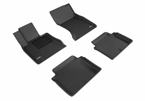 3D MAXpider Floor Mats Genesis G80 AWD/ RWD (17-20) All-Weather Kagu Series Complete Set