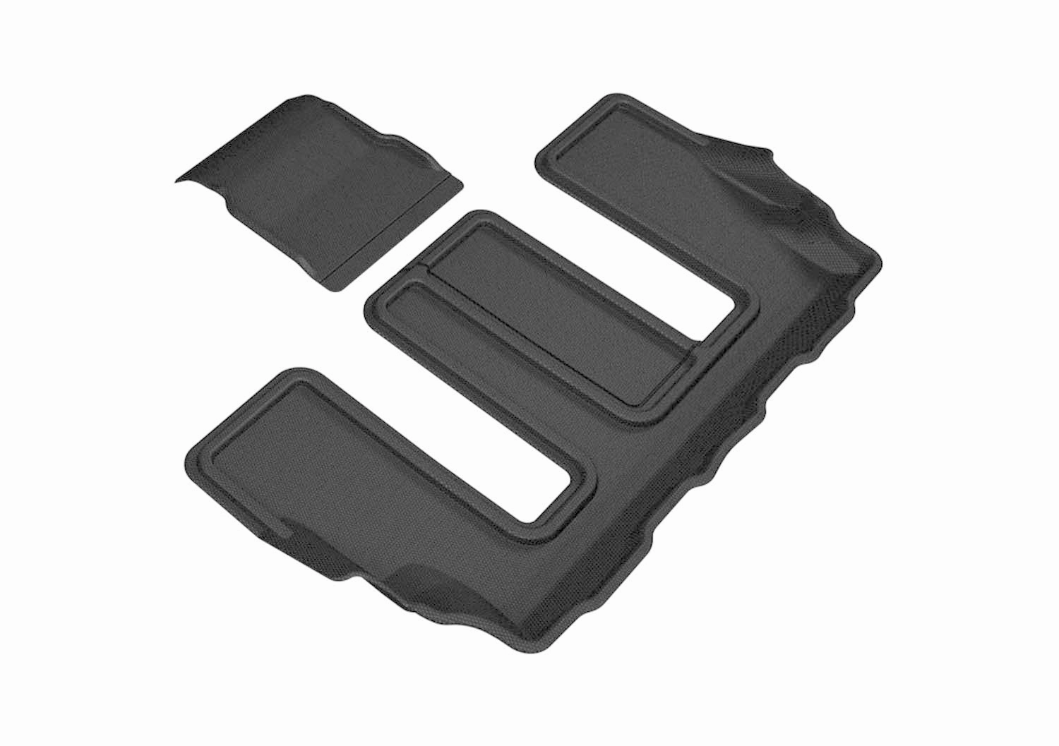 3D MAXpider Floor Mats GMC Acadia (2017-2023) All-Weather Kagu Series - Front / Second / Third Row