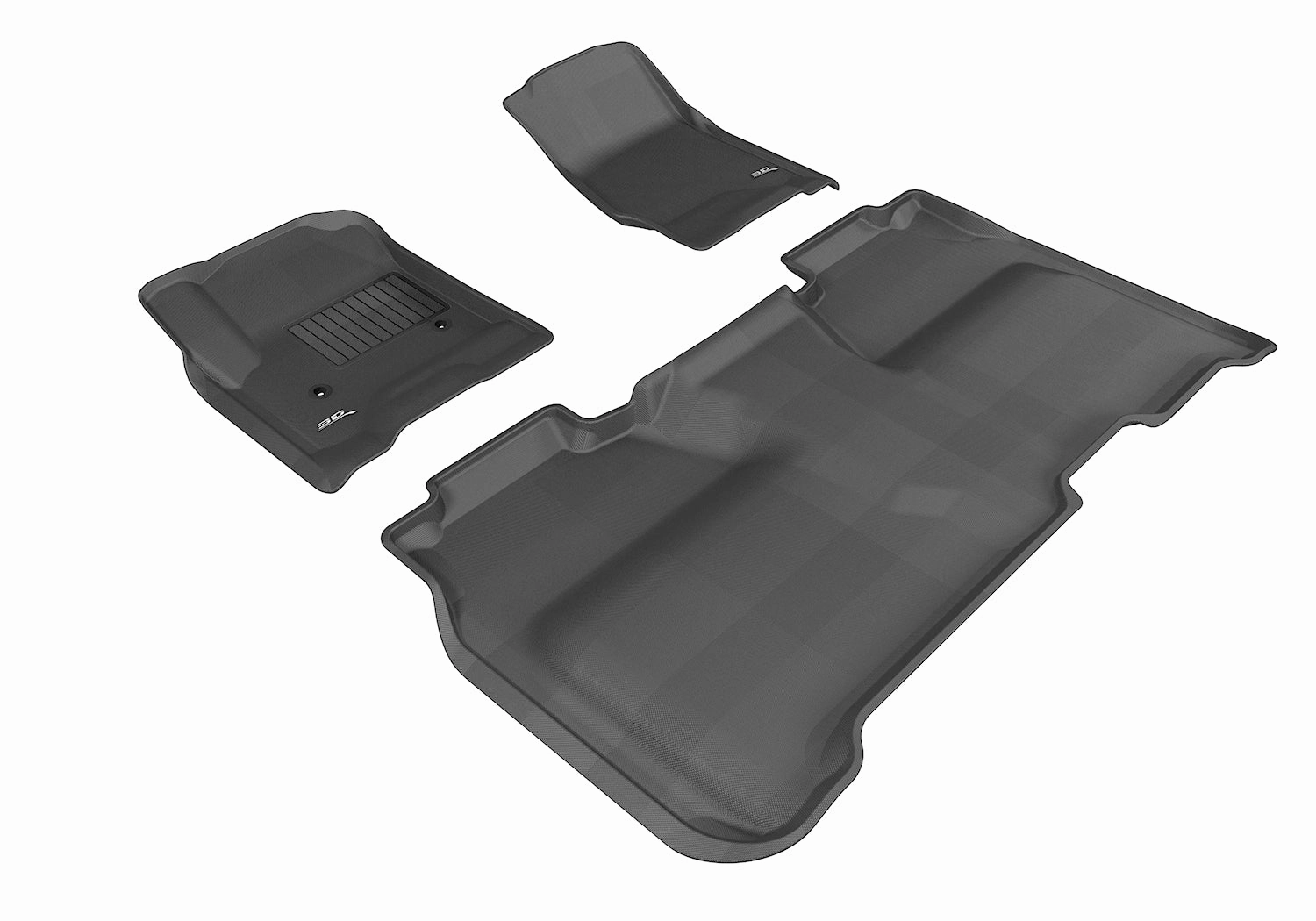 3D MAXpider Floor Mats GMC Sierra (14-18) All-Weather Kagu Series - Front or Second  Row