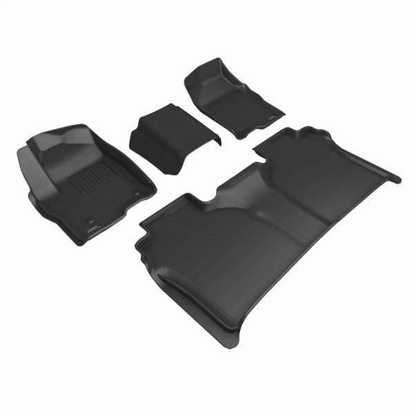 3D MAXpider Floor Mats GMC Sierra (19-24) All-Weather Kagu Series - Front or Second Row
