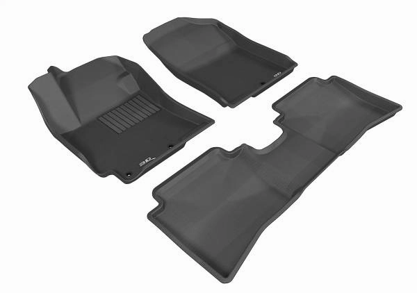 3D MAXpider Floor Mats Hyundai Accent (2012-2017) All-Weather Kagu Series - Front or Second Row