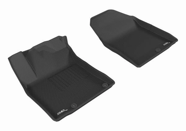 3D MAXpider Floor Mats Hyundai IONIQ Hybrid (17-22) All-Weather Kagu Series - Front or Second Row