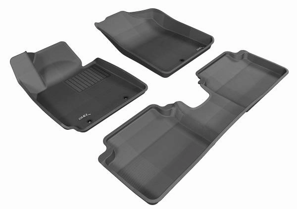 3D MAXpider Floor Mats Hyundai Veloster (2012-2017) All-Weather Kagu Series - Front or Second Row