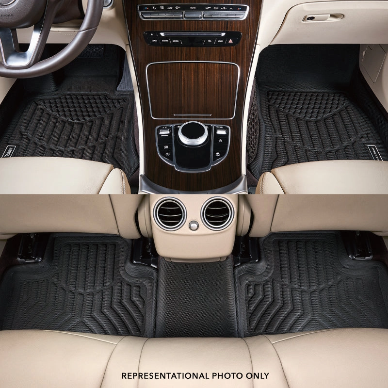 3D MAXpider Floor Mats Jeep Cherokee (2015-2023) All-Weather Maxtrac Series - Complete Set