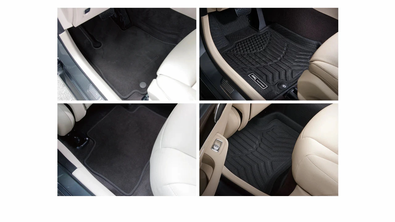 3D MAXpider Floor Mats Jeep Cherokee (2015-2023) All-Weather Maxtrac Series - Complete Set