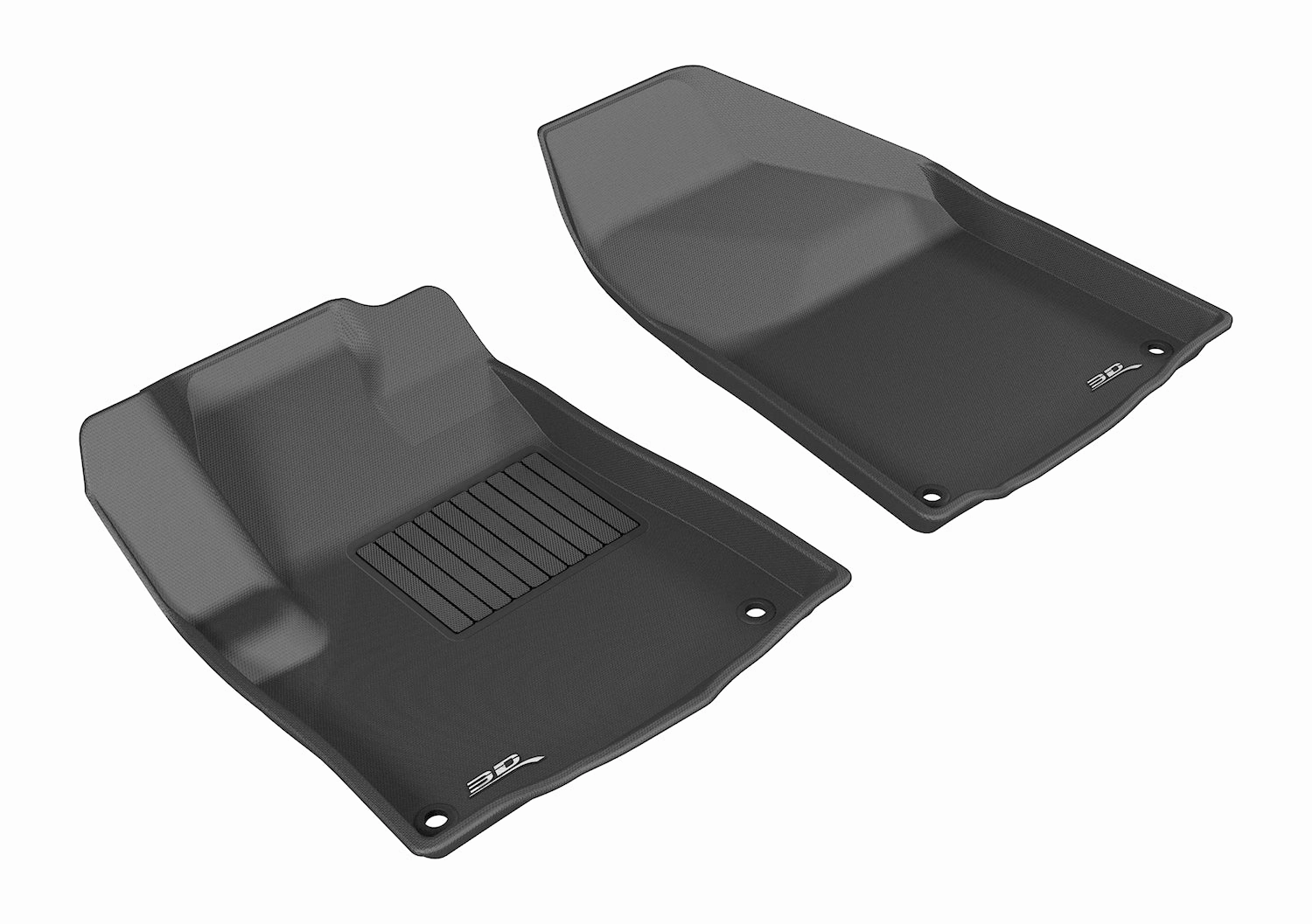 3D MAXpider Floor Mats Jeep Cherokee KL (14-15) All-Weather Kagu Series - Front or Second Row