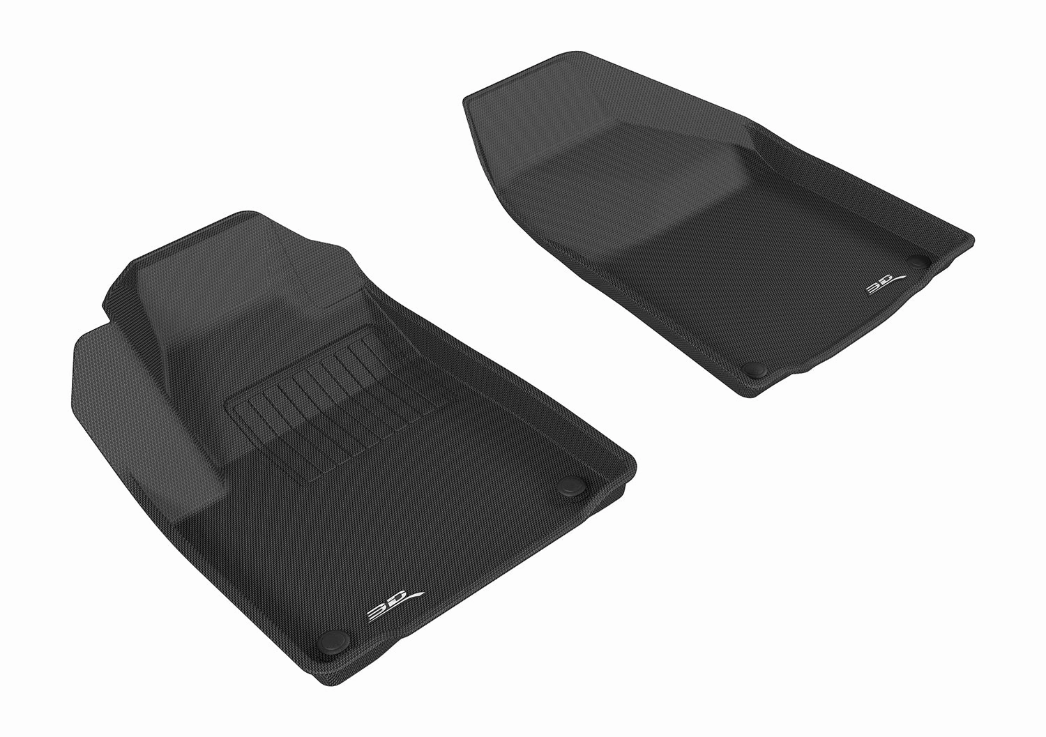 3D MAXpider Floor Mats Jeep Cherokee KL (15-23) All-Weather Kagu Series - Front or Second Row