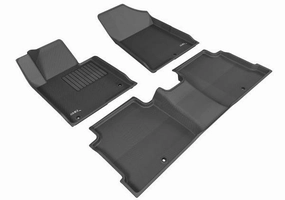 3D MAXpider Floor Mats Kia Optima (16-20) All-Weather Kagu Series - Front or Second Row