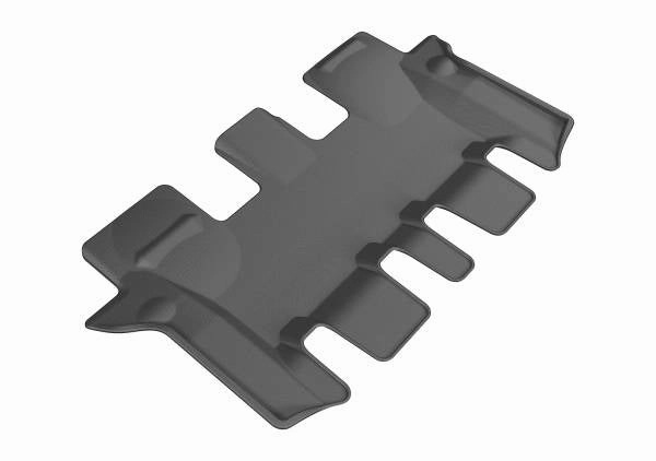 3D MAXpider Floor Mats Kia Sorento 7 Seater (16-20) All-Weather Kagu Series Black - Front / Second / Third Row