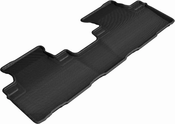 3D MAXpider Floor Mats Lexus RXL (18-22) All-Weather Kagu Series Black - Front / Second / Third Row