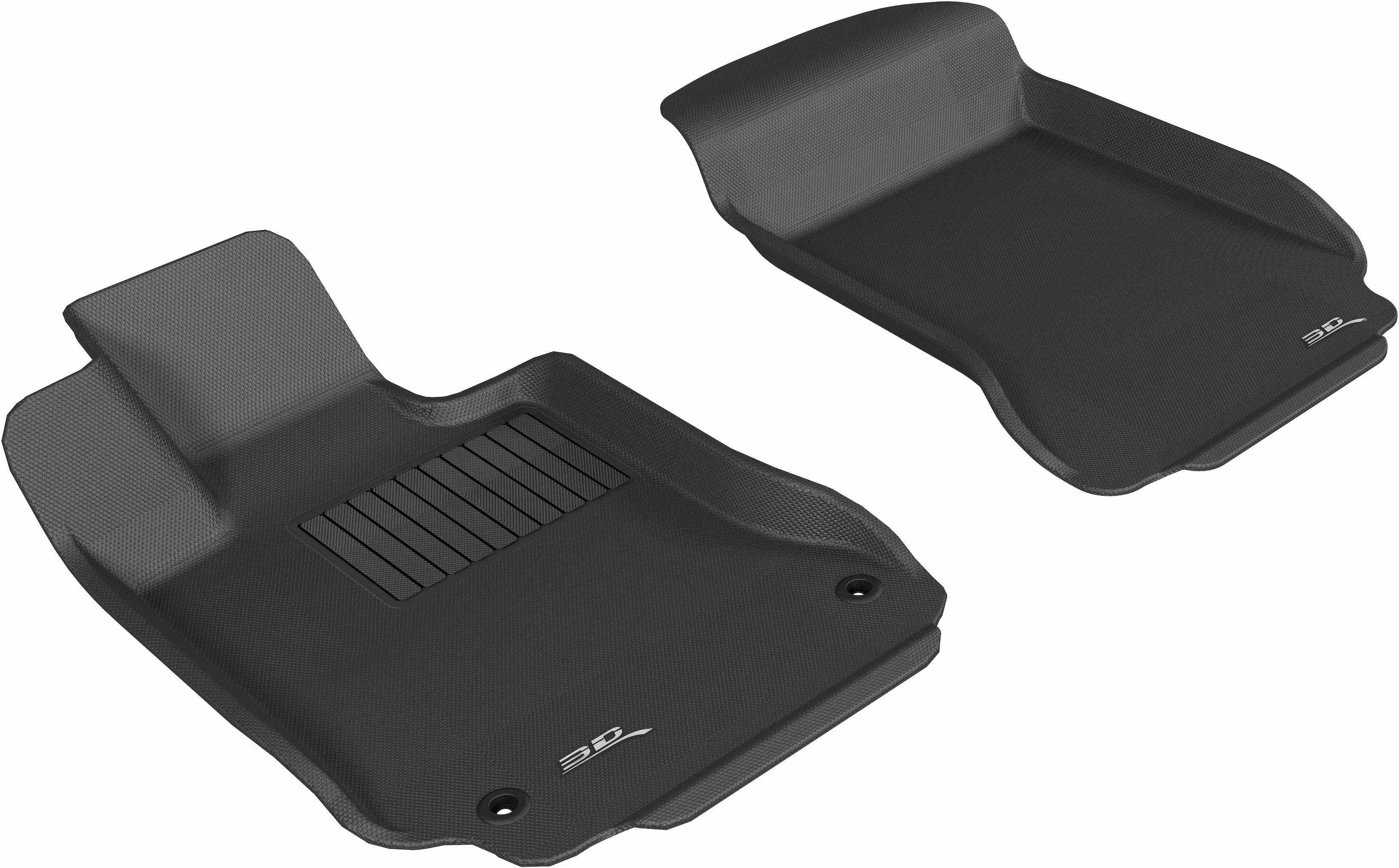 3D MAXpider Floor Mats Mercedes C-Class Sedan W204 (08-14) All-Weather Kagu Series - Front or  Second Row
