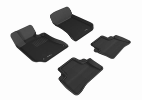 3D MAXpider Floor Mats Mercedes CLS-Class / CLS 63 AMG Coupe W218 (11-13) All-Weather Kagu Series - Front or  Second Row