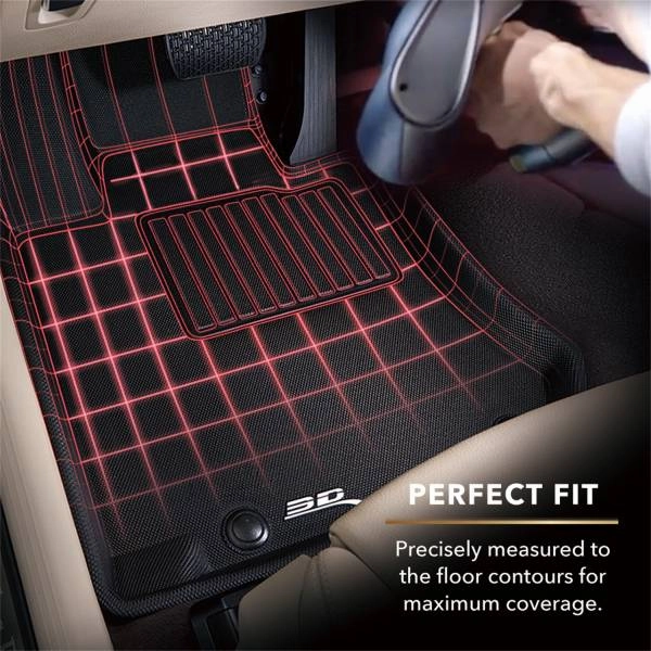 3D MAXpider Floor Mats Mercedes CLS-Class Sedan CPE C257 (19-23) All-Weather Kagu Series - Front or  Second Row