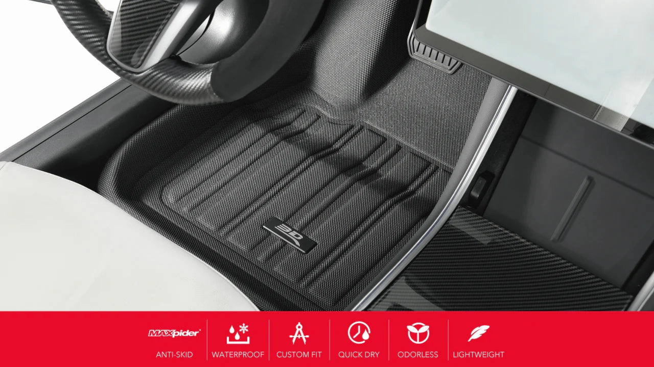 3D MAXpider Floor Mats Subaru Outback (20-24) All-Weather Elitect Series - Complete Set