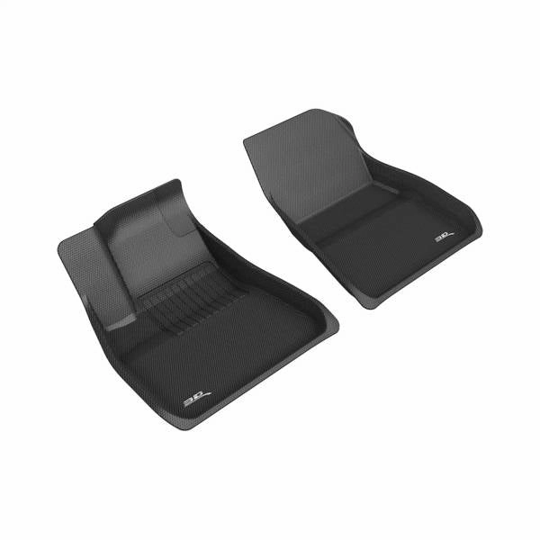 3D MAXpider Floor Mats Tesla Model 3 (18-19) All-Weather Kagu Series - Front or Second Row