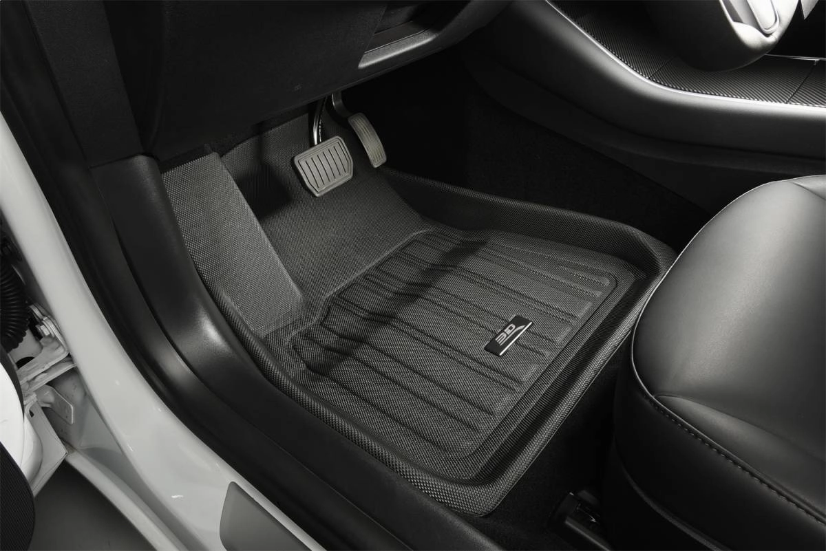 3D MAXpider Floor Mats Tesla Model 3 (20-23) All-Weather Elitect Series - Complete Set