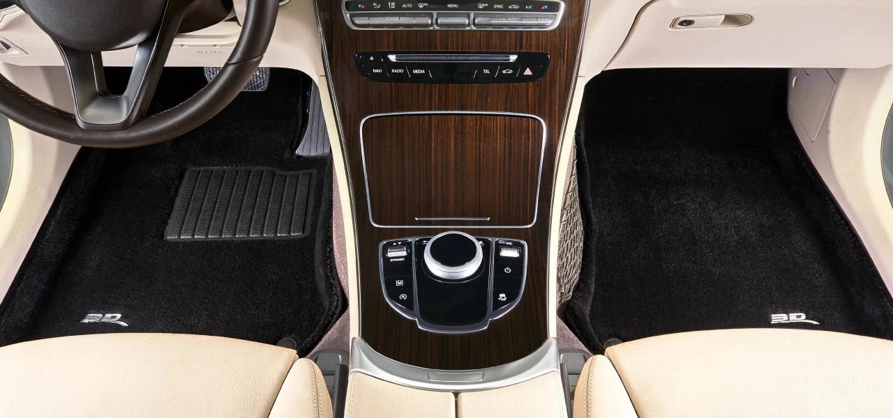 3D MAXpider Floor Mats Tesla Model S (2021-2024) Premium Perfect Fit Carpet Series - Complete Set