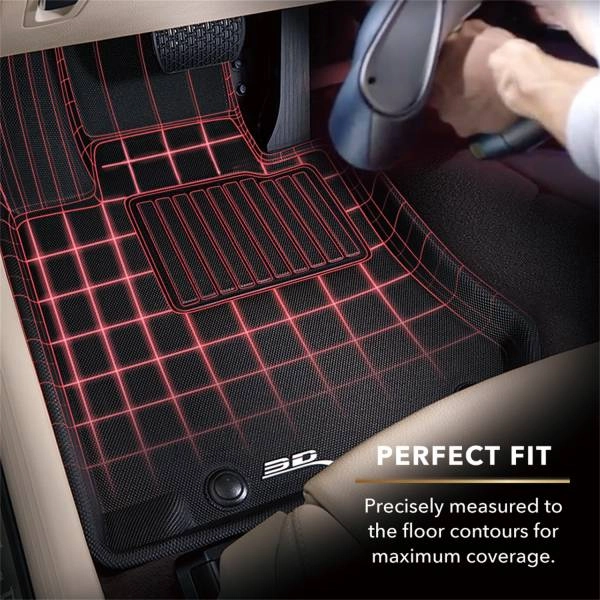 3D MAXpider Floor Mats Volvo S60 / V60 (19-24) All-Weather Kagu Series - Front or Second Row