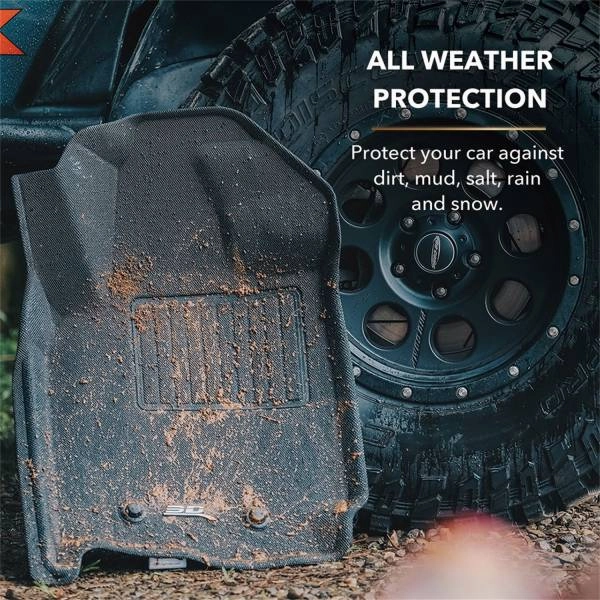 3D MAXpider Floor Mats Volvo XC60 (10-17) All-Weather Kagu Series - Front or Second Row