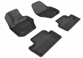 3D MAXpider Floor Mats Volvo XC60 (10-17) All-Weather Kagu Series - Front or Second Row
