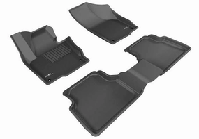 3D MAXpider Floor Mats VW Tiguan (09-17) Tiguan Limited (18-19) All-Weather Kagu Series - Front or Second Row