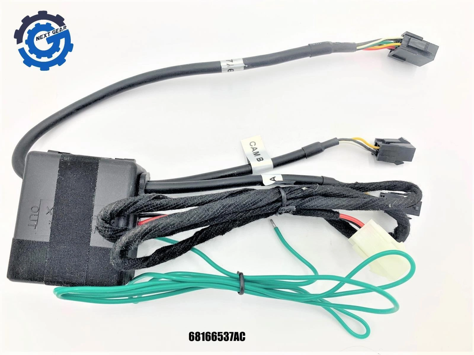 68166537AC New MOPAR Rear Back Up Camera Wiring Harness 2014-2015 Dodge and Ram
