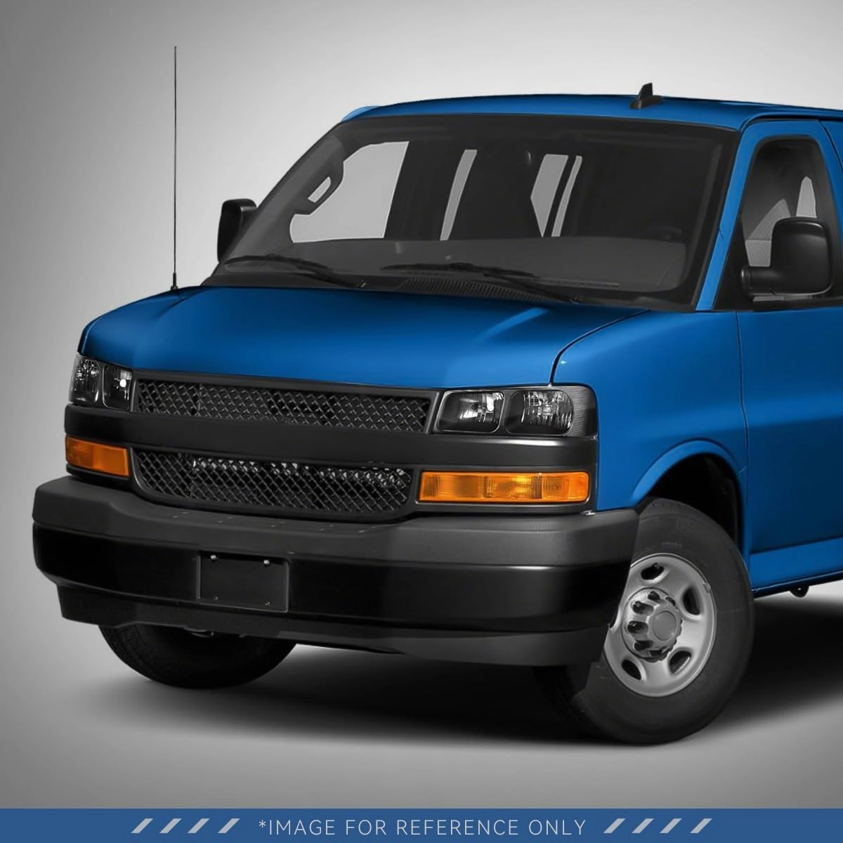 (Left or Right) Single Replacement Headlight <br> 03-23 Chevy Express, GMC Savana