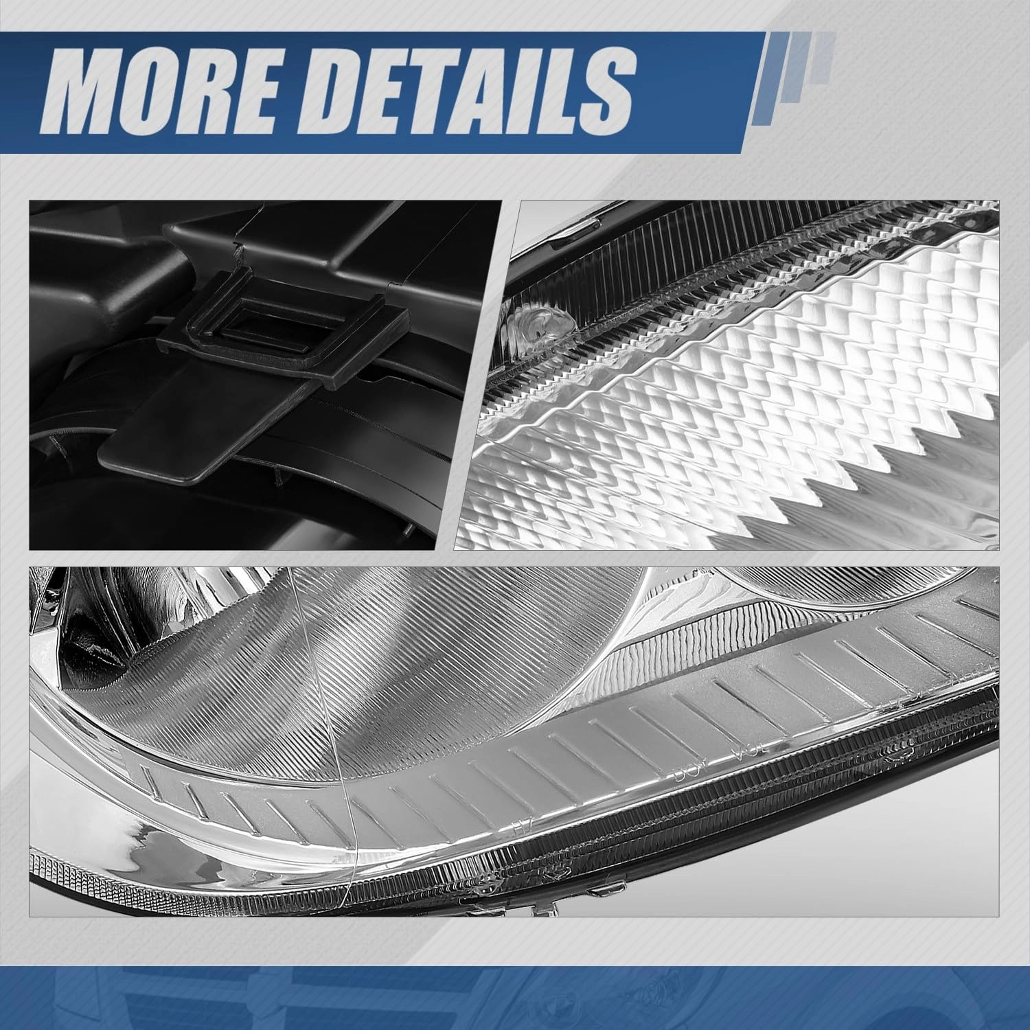 (Left or Right) Single Replacement Headlight<br> 07-09 Dodge/Freightliner Sprinter 2500 3500