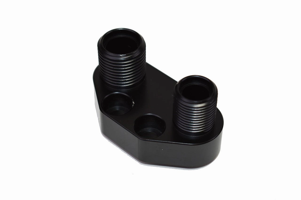 Air Conditioning AC Fitting Kit Manifold for SD7 Compressor Black