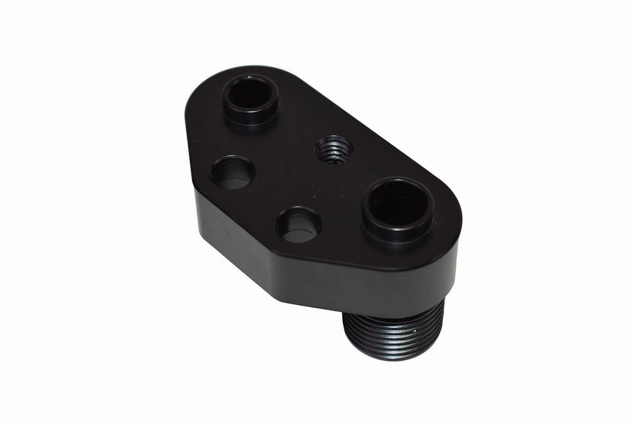 Air Conditioning AC Fitting Kit Manifold for SD7 Compressor Black