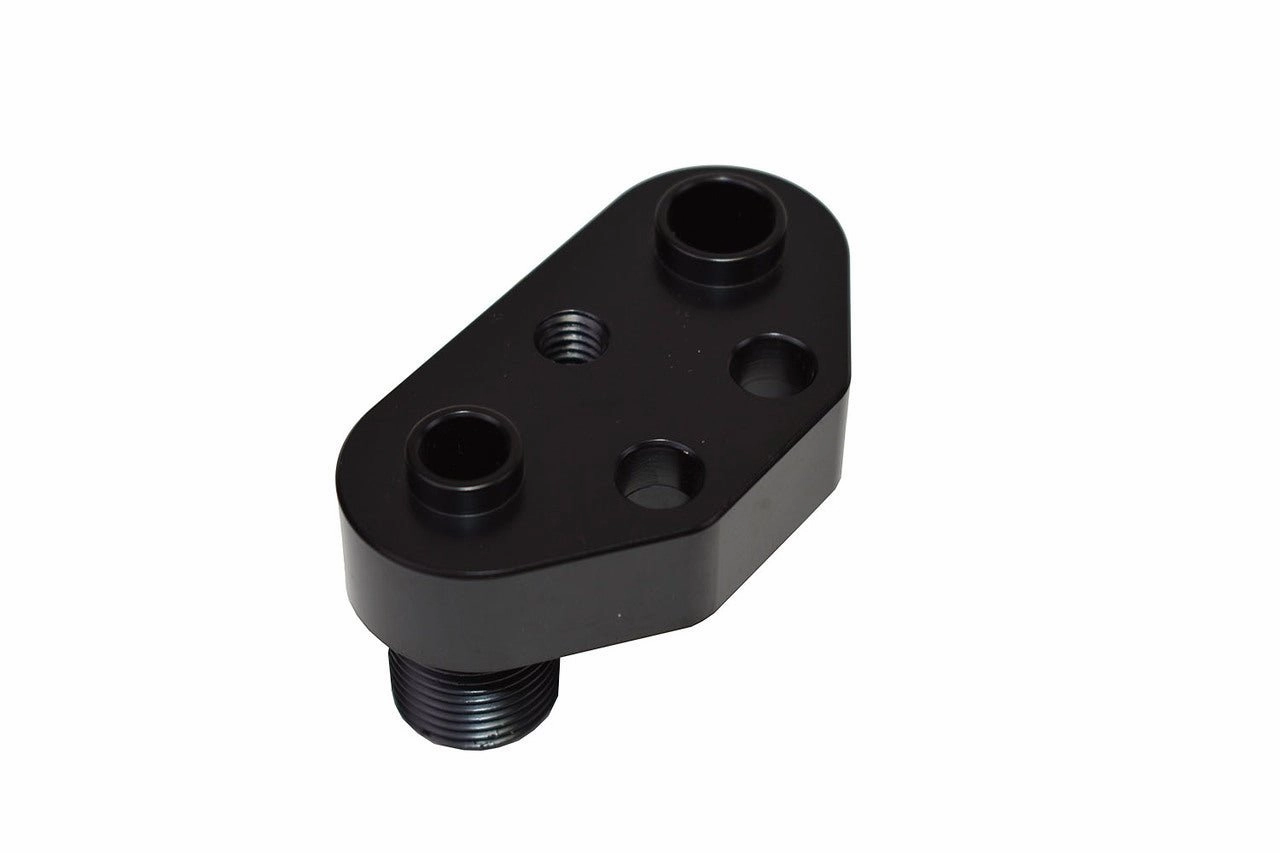 Air Conditioning AC Fitting Kit Manifold for SD7 Compressor Black