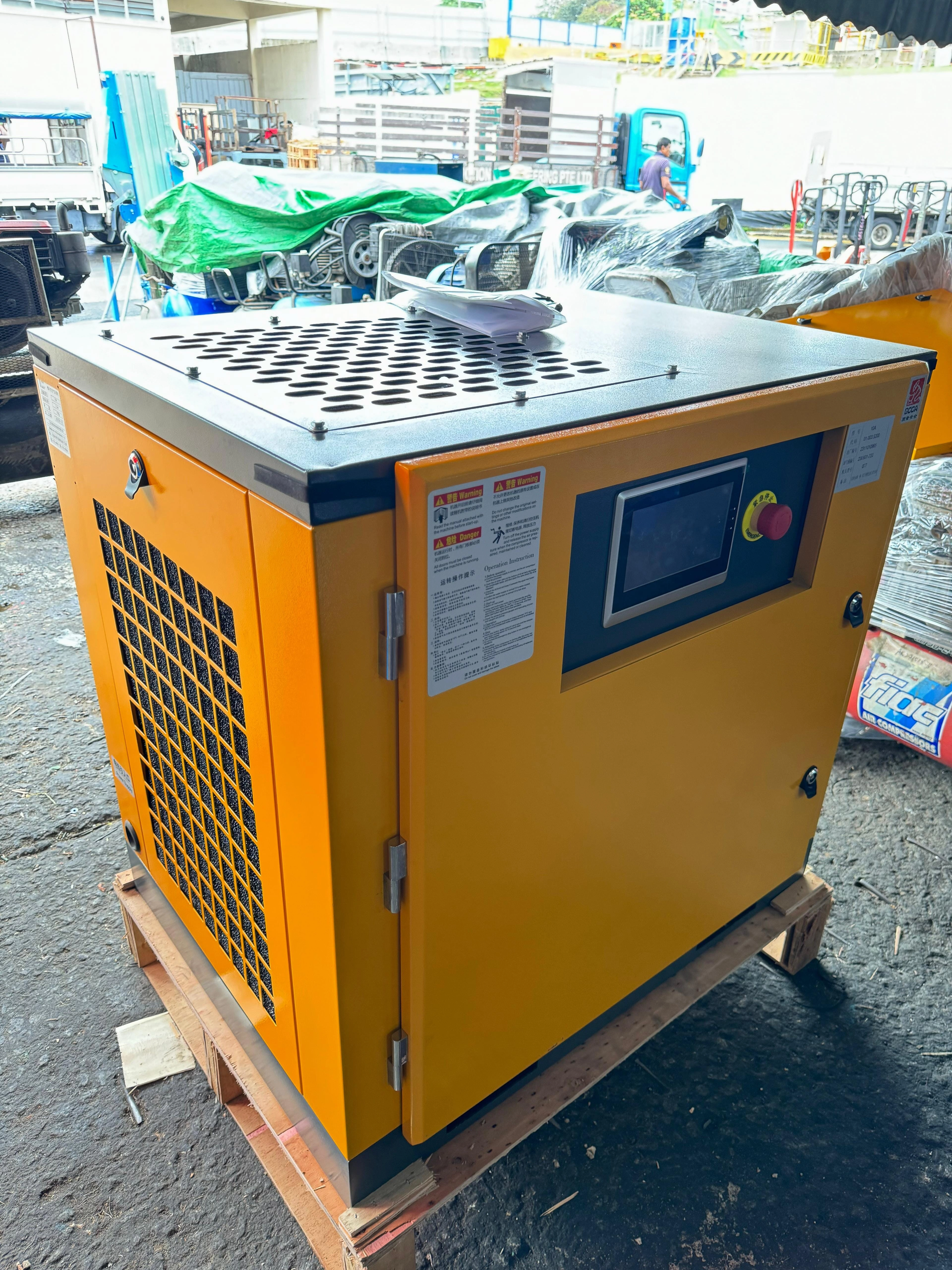 Airstrong 10hp 10 Bar Inverter Direct Screw Air Compressor | Model : A-IV10FS