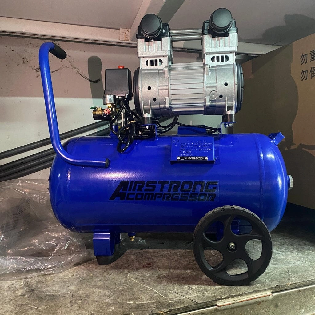 Airstrong 1500W 50L 240V Oil Free & Silent Air Compressor | Model : GDG30-50L