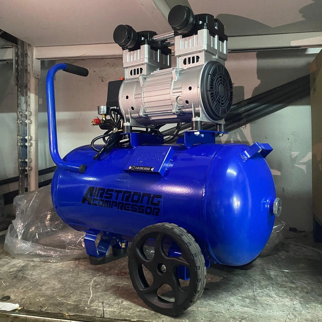 Airstrong 1500W 50L 240V Oil Free & Silent Air Compressor | Model : GDG30-50L