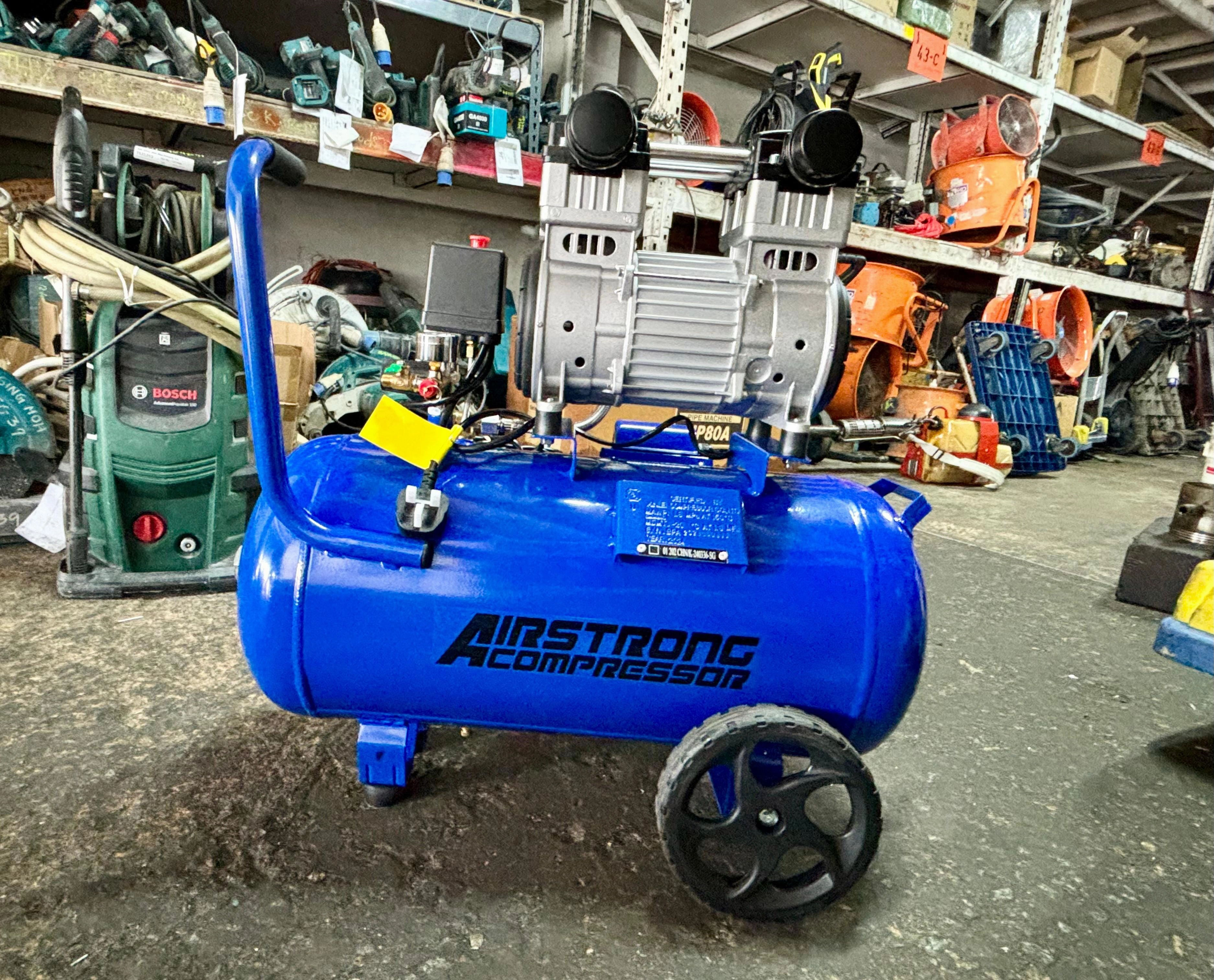 Airstrong 1500W 50L 240V Oil Free & Silent Air Compressor | Model : GDG30-50L
