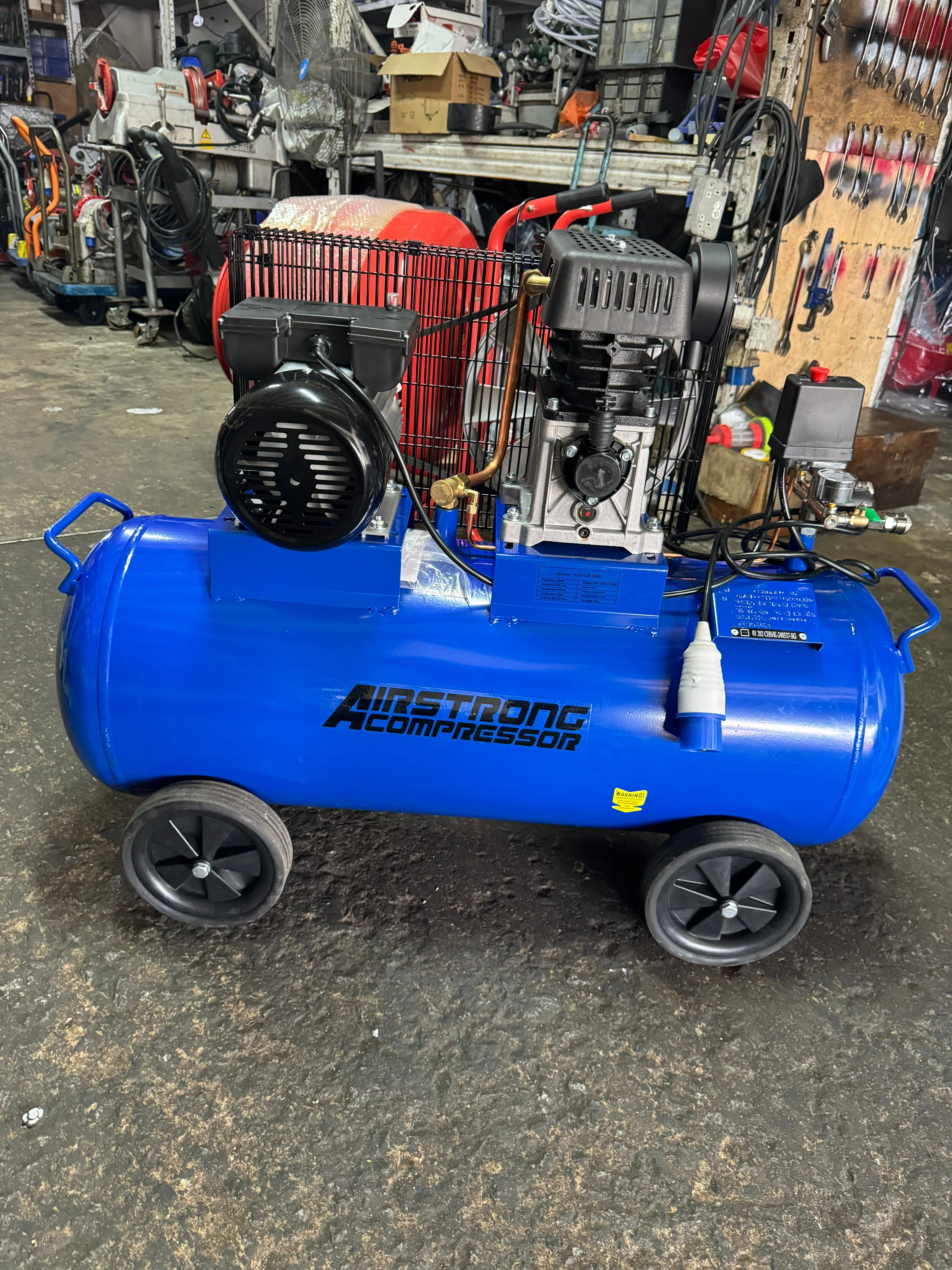 Airstrong 3HP 100L 1 Stage 240V Aluminium Air Compressor | Model : ASSA30-100L