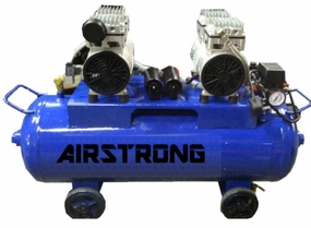 Airstrong 3HP 50L oil Free & Silent Air Compressor | Model: GDG50-ASME-3