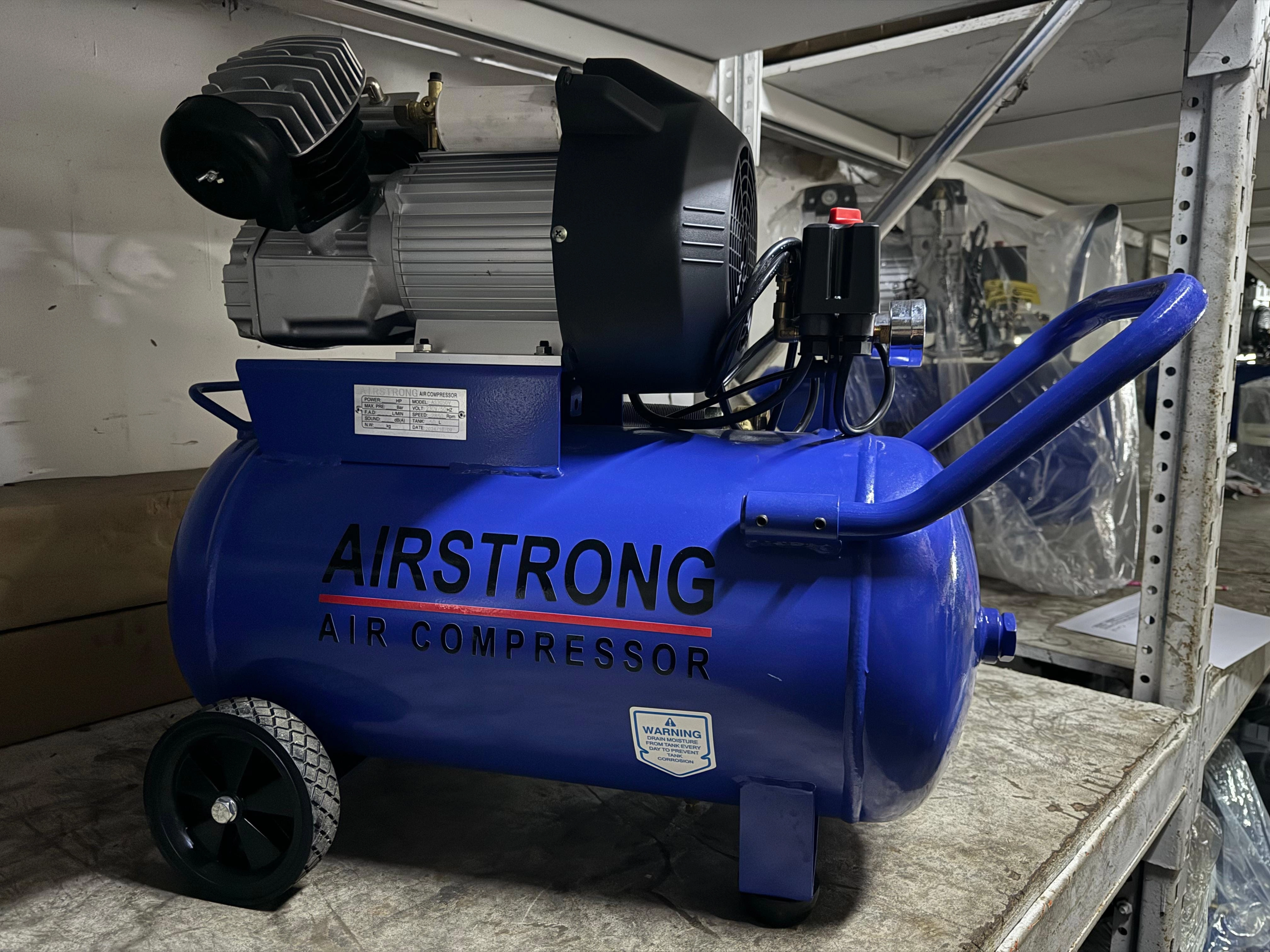 Airstrong 3HP 50L V-Shape Direct (ASME) | Model : AS3050V-ASME