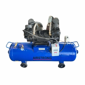 Airstrong 4.5HP 100L 3 Phase Oil Free &amp; Low Silent Compressor | Model: ASV4-100H