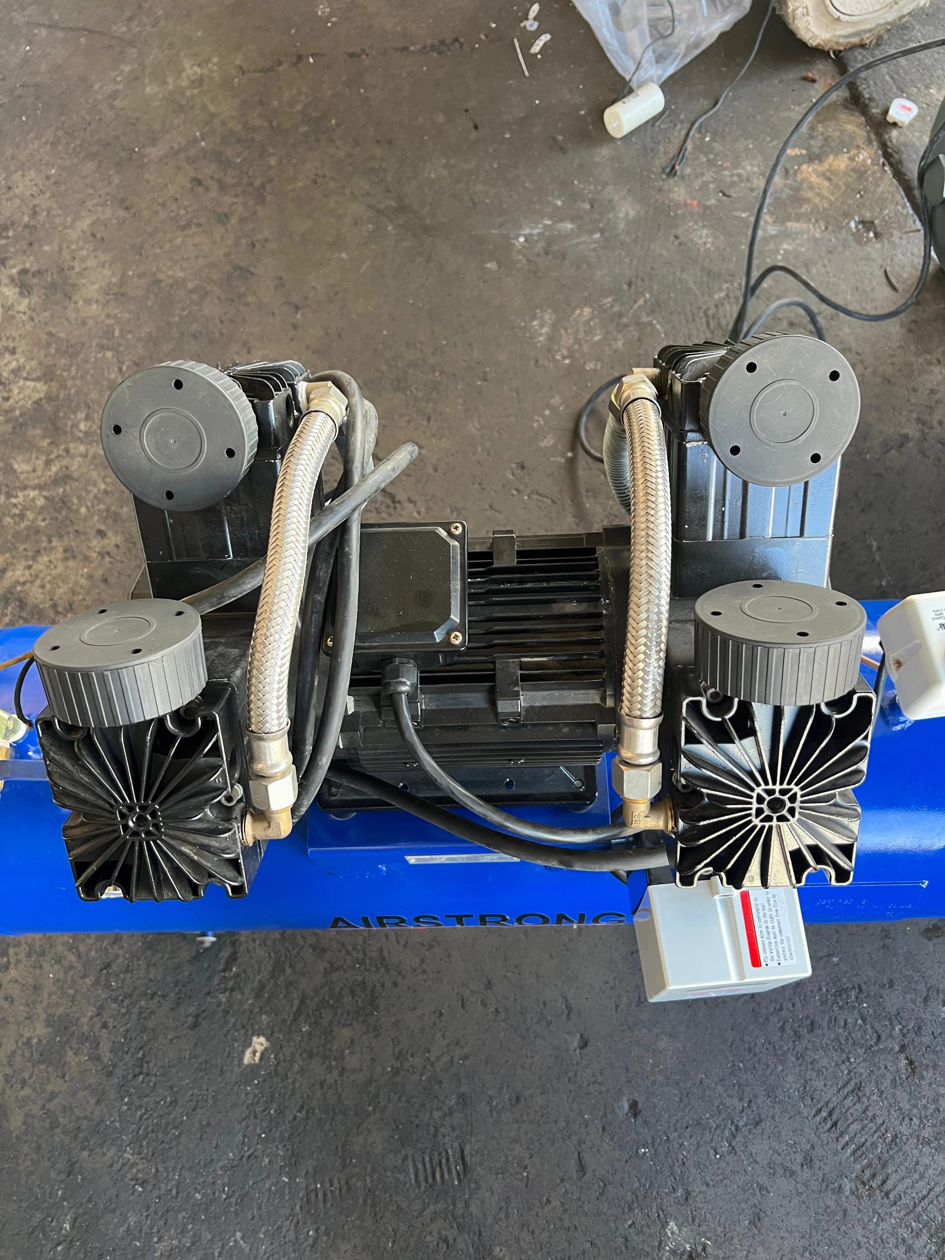 Airstrong 4.5HP 100L 3 Phase Oil Free &amp; Low Silent Compressor | Model: ASV4-100H