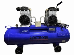 Airstrong 4.5Hp 100l Oil Free & Silent Air Compressor | Model : GDG100-ASME
