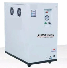 AIRSTRONG 4Hp 50L 240V Oilless & Silent Box Air Compressor For Dental and Laboratory Lab| Model : AS-COF15-4050-ASME