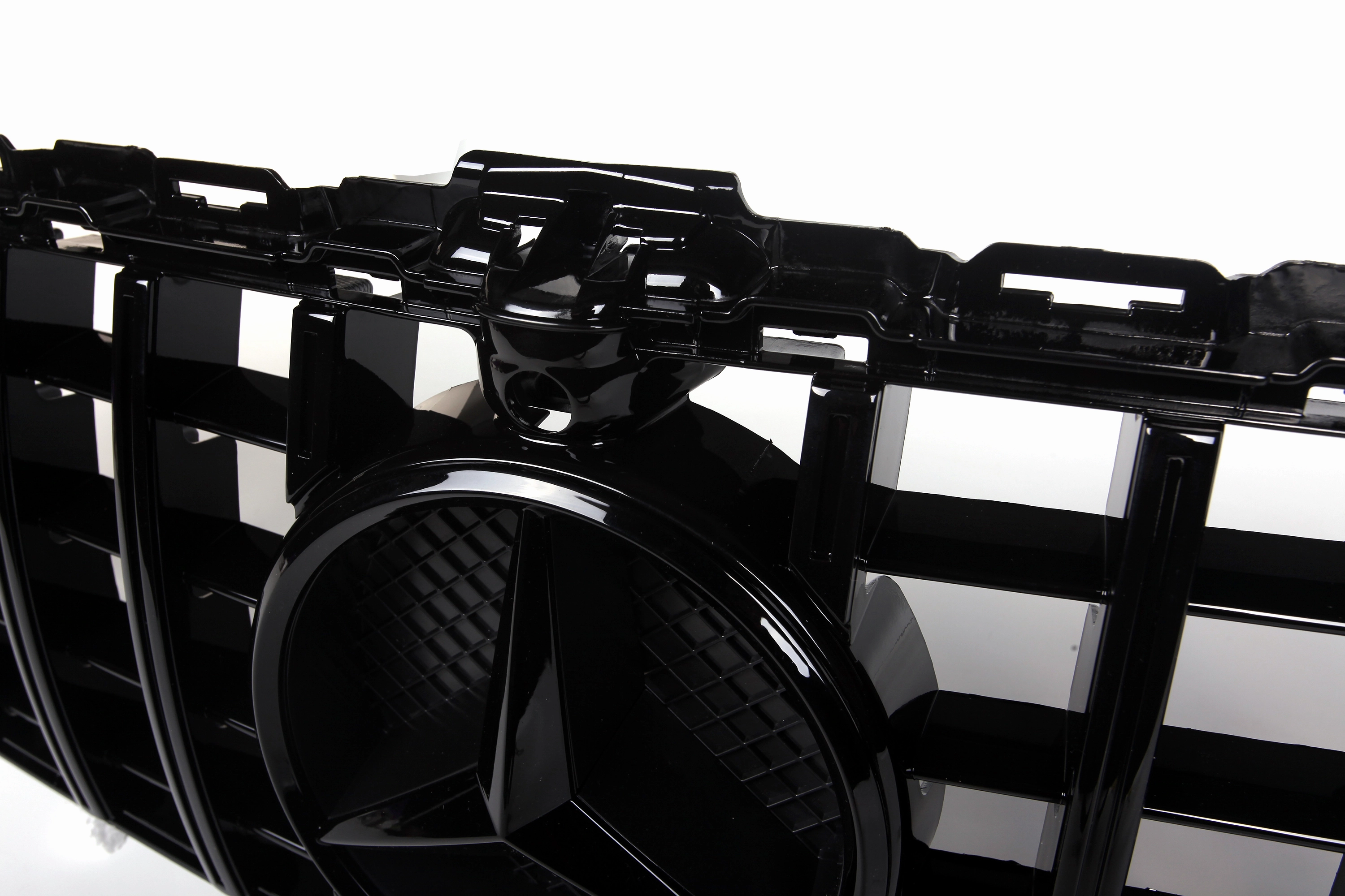 AMG Panamericana Style Grille for Mercedes-Benz C Class (AMG Line) C205/W205 2015-2018 - Black